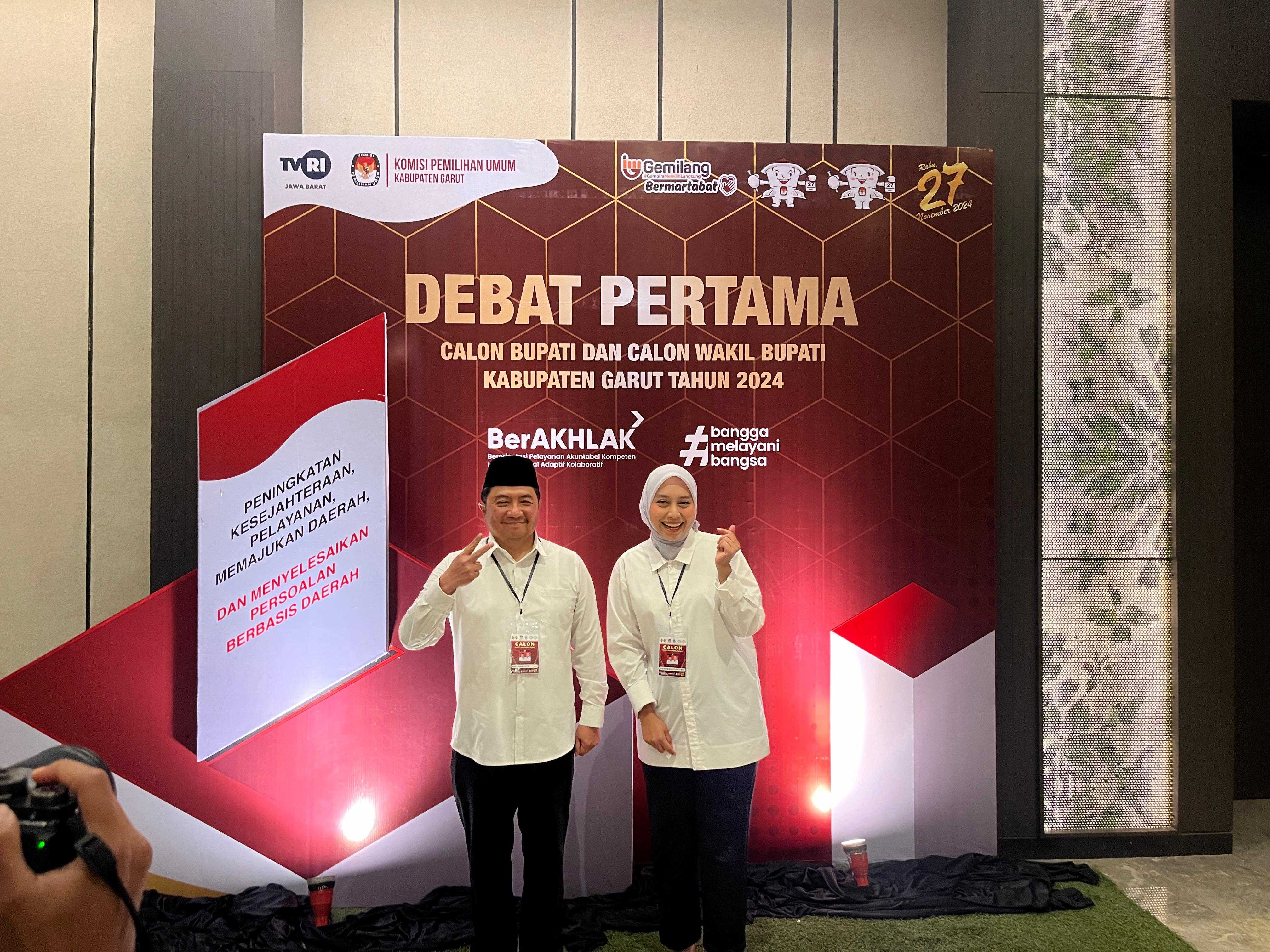 Syakur-Putri Jalani Debat dengan Tenang dan Banyak Berikan Pernyataan yang Lugas